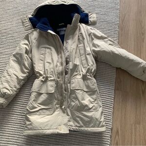 Vintage Lands End Barn Snow Coat Men Size Large